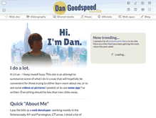 Tablet Screenshot of dangoodspeed.com